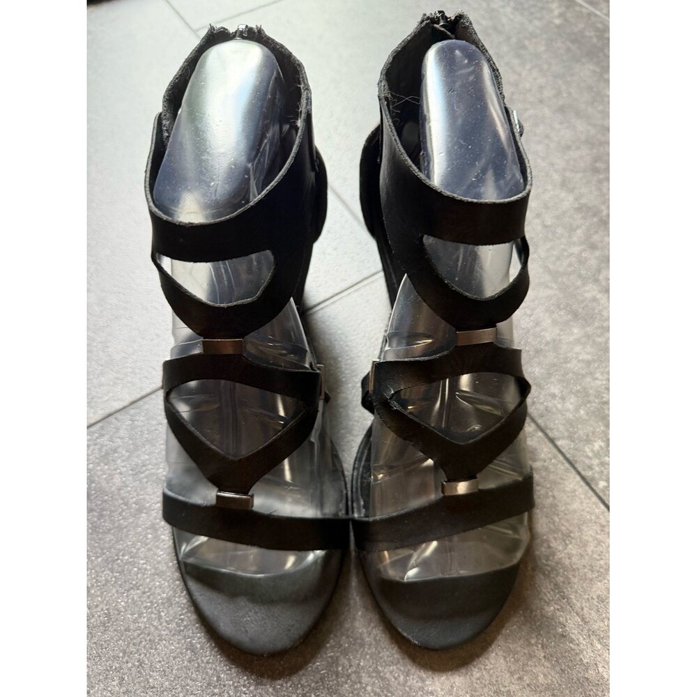 XOXO Gladiator Wedge Sandals